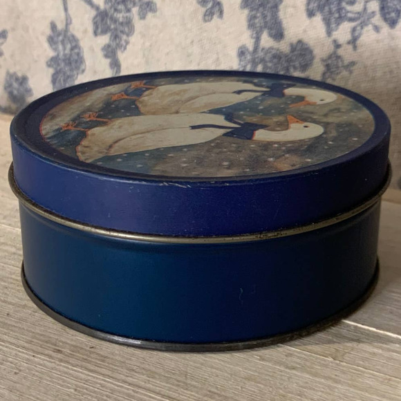 Vintage Set of 6 Duck Coasters with Storage Tin - Picture 6 of 9